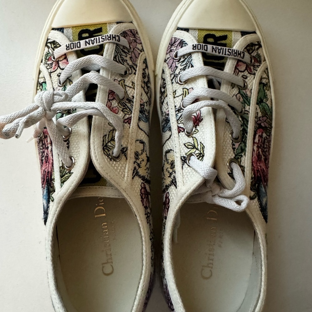 Dior Multicolor Floral Sneakers